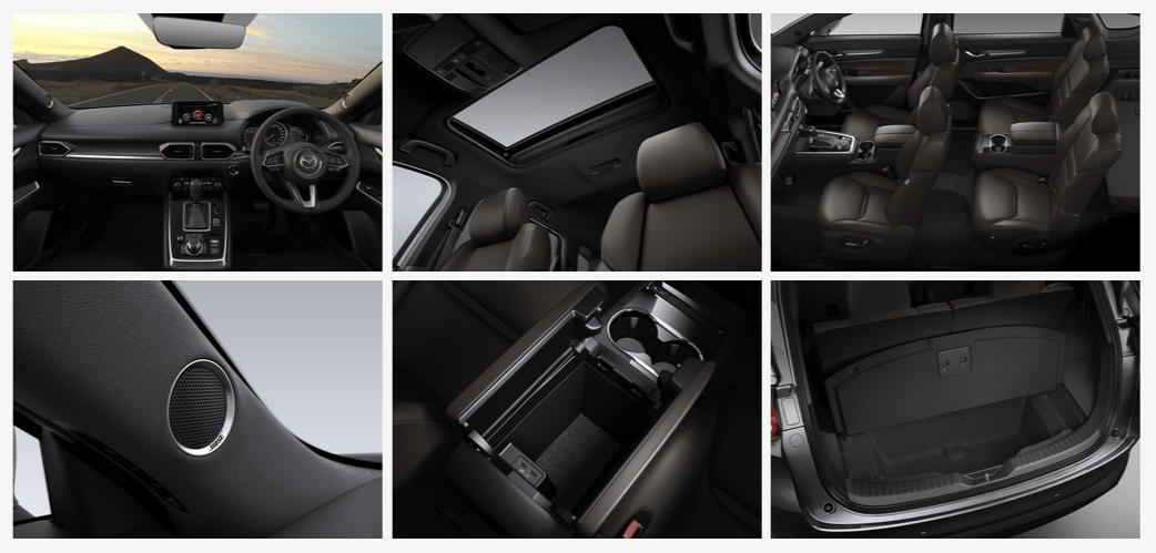 Bagian dalam Mazda cx8